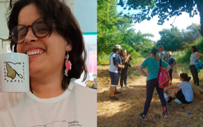 “Generar programas de reintroducción de aves en áreas rurales es una estrategia transformadora” | Cénix C. Callejo (HiPaTi-A) | Programa formativo de reintroducción de fauna silvestre y educación ambiental