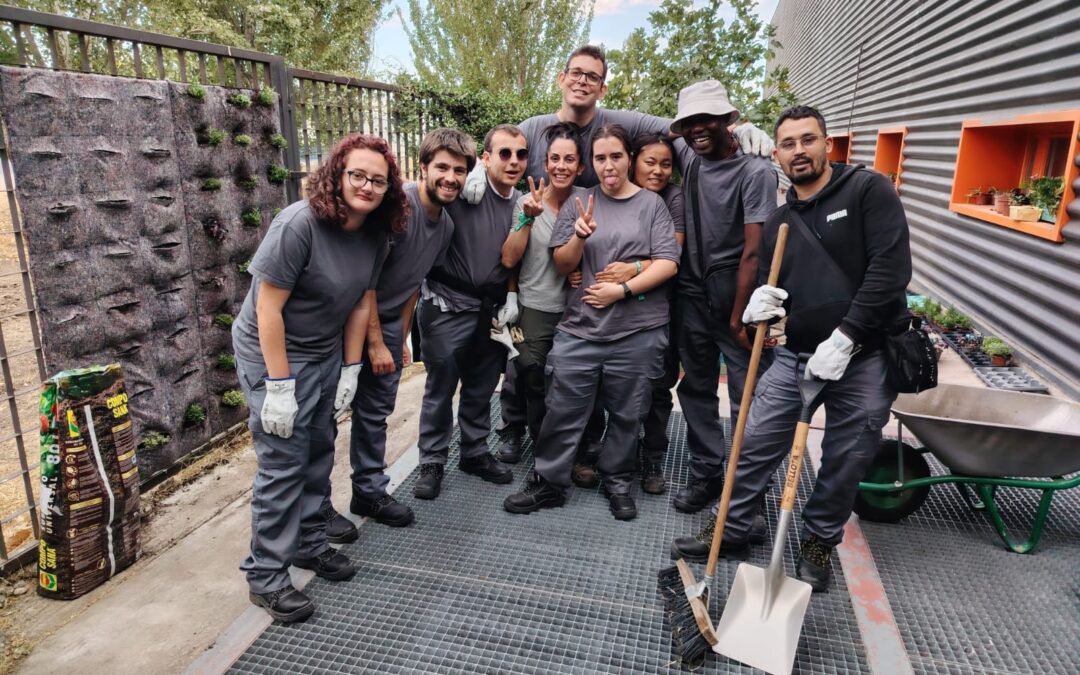 Concluye el curso “Jardinería, arbolado y envolventes vegetales” del proyecto Sin dejar a nadie atrás