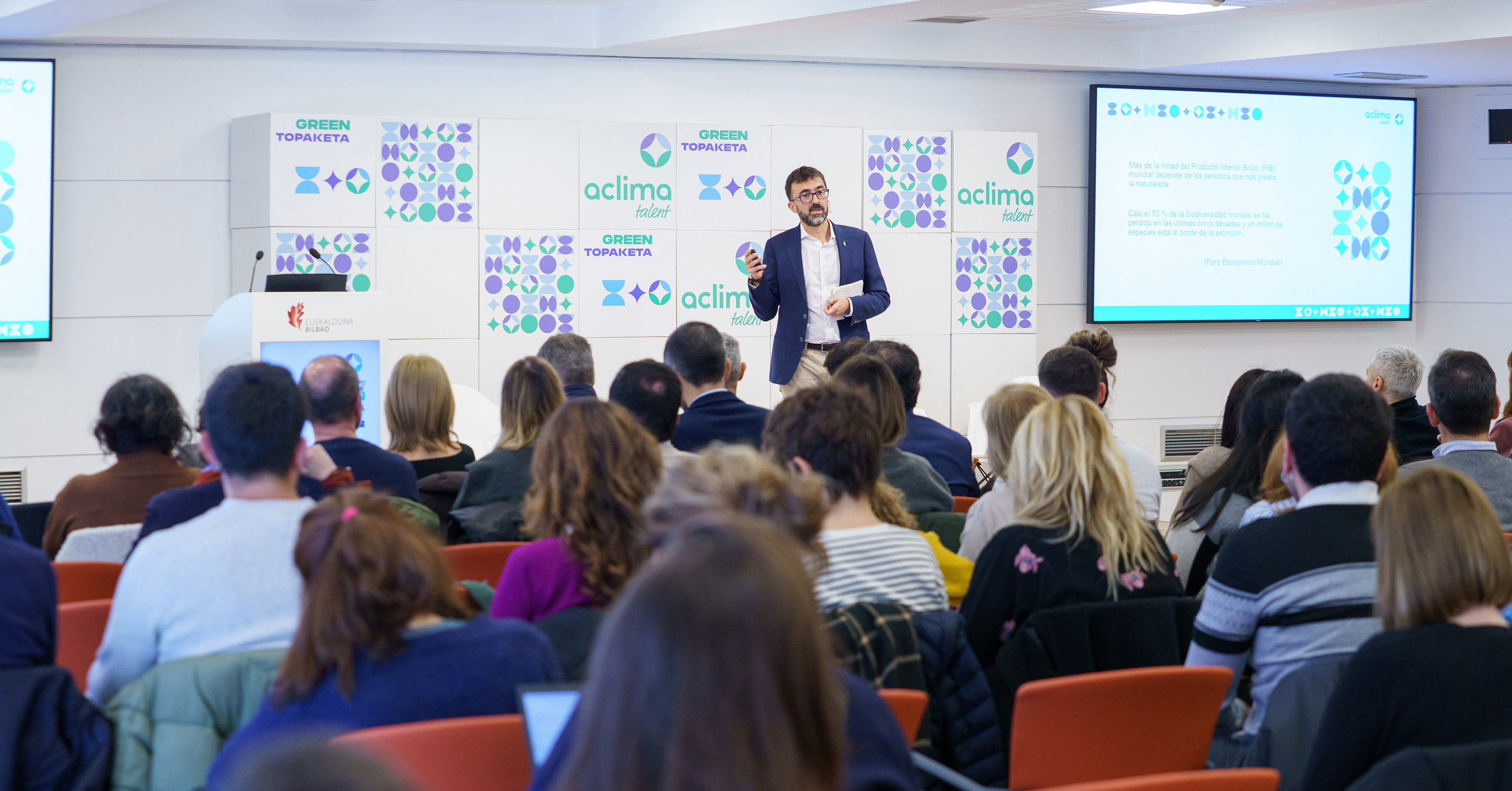La Fundación Biodiversidad participa en el I Foro de Empleo Verde – Green Topaketa, donde se ha presentado Green Observatory, una plataforma de análisis del empleo verde en Euskadi