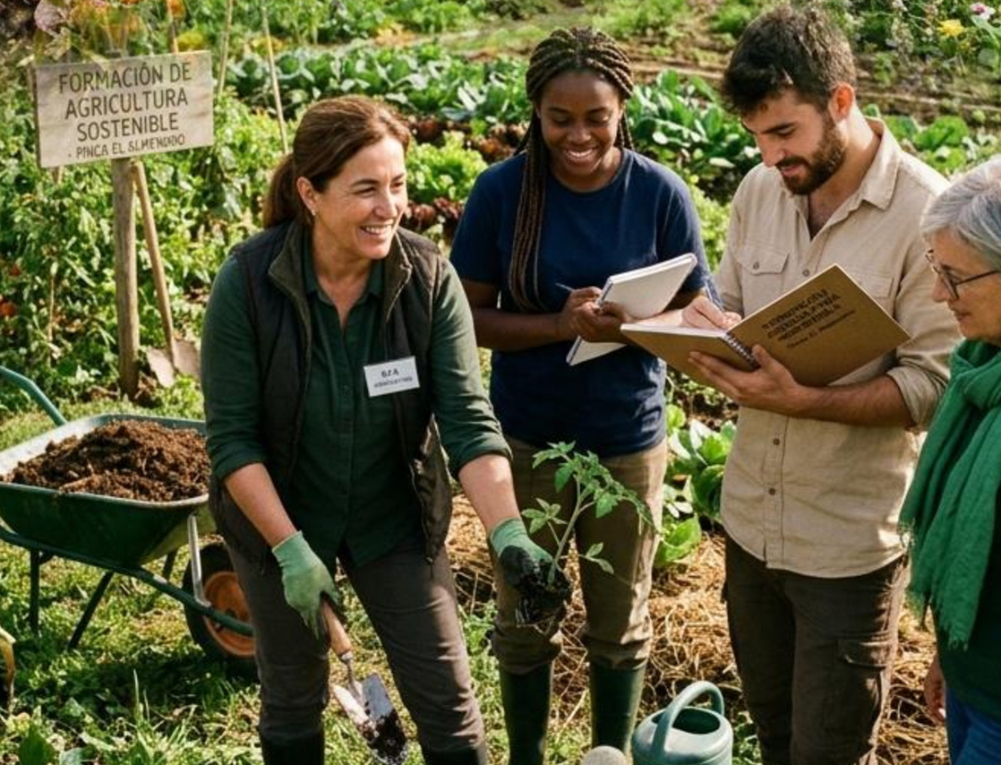 Sembrando Futuro Verde: Formación en Agricultura Sostenible para el Empleo
