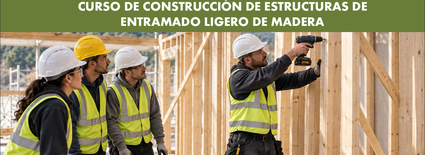 EL CMD y la FLC impulsan una formación especializada en construcción con entramado ligero de madera.